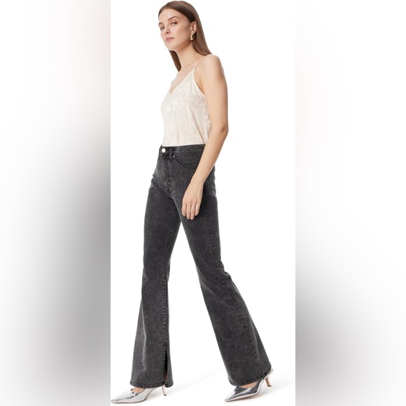 Sam Edelman Penny Bootcut Jeans Mid Rise Womens Size 29 Graphite Brand New - Picture 3 of 5